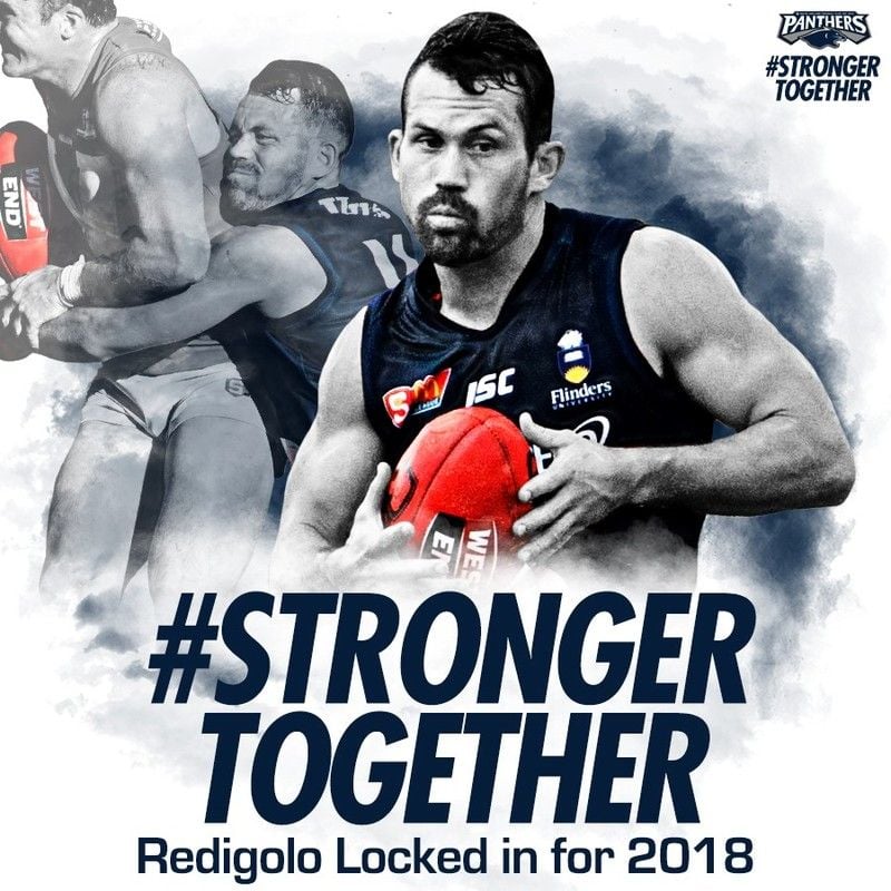 Tarak Redigolo locked in for 2018 Tarak Redigolo locked in for 2018